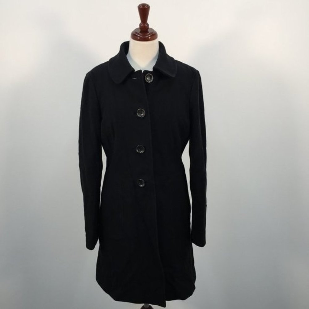 SOLD - Banana Republic wool coat black M